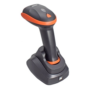 Lector de código de barras inalámbrico 1D 2D con detección automática, escáner de código de matriz de datos, lector de Android con base de carga - Product Image 3