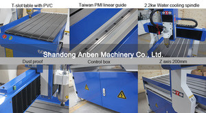 Cnc-máquina de carpintería, piezas y máquinas cnc 6090, 5 ejes - Product Image 2