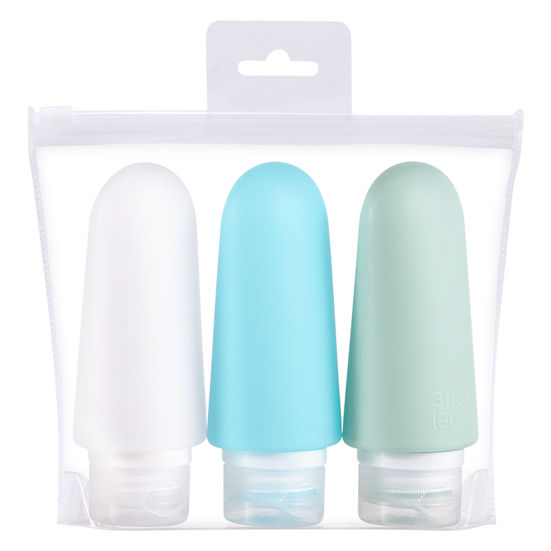 3 pack x90ml with EVA bag