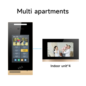 1080p Tuya Ip intercomunicador anillo impermeable Video timbre anillo puerta timbre Cámara sistemas de intercomunicación Multi edificios de apartamentos