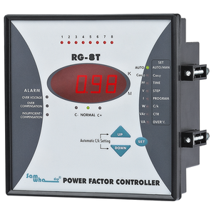Samwha-dsp RG-8T 50/60hz Automatic AC Equipment Power Factor <strong>Controller</strong> - Product Image 1