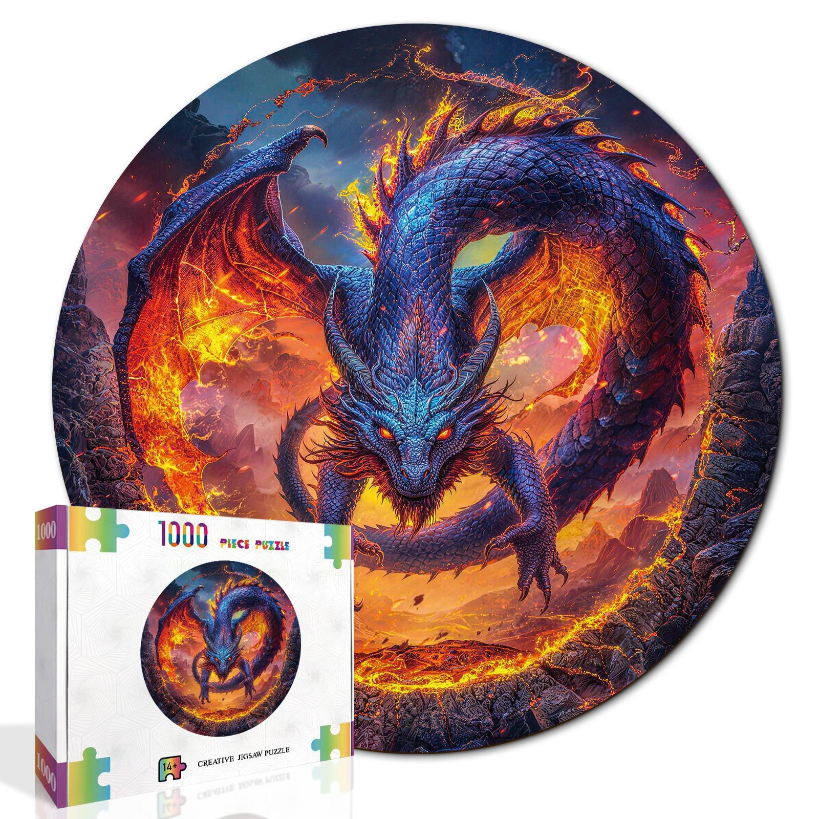 Dragon des flammes abyssales
