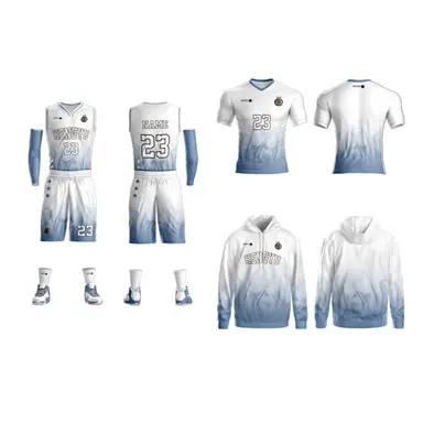 Hengyu blusa de basquete, uniforme de basquete respirável com capuz de secagem rápida para jogos