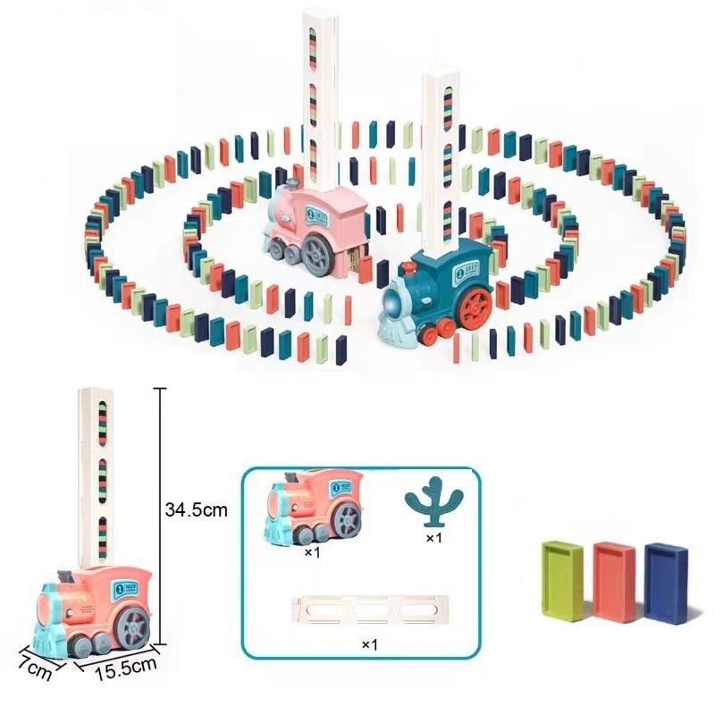Rose-La couleur des dominos est aléatoire