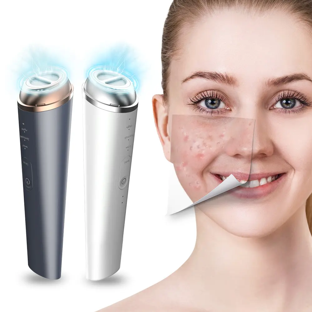 Utilisation à domicile foncé acné stérilisation Spot Remover rajeunissement de la peau outil de soin Plasma soins de la peau dispositif facial