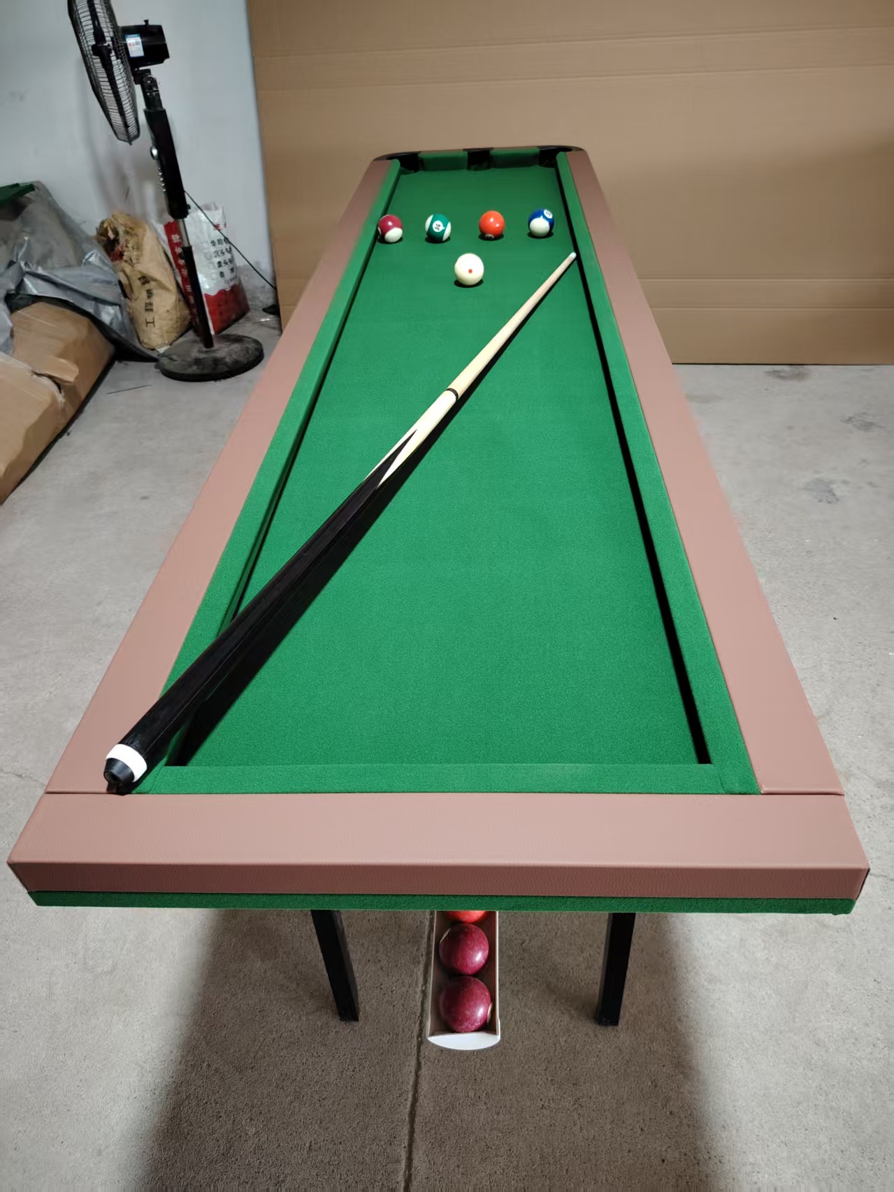 2.1m folding model brown