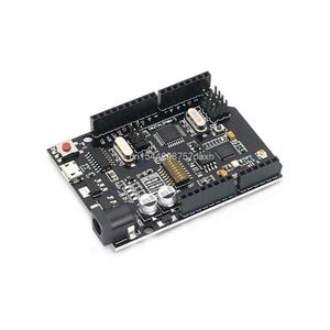 UNO + WiFi R3 ATmega328P + ESP8266 (32Mb di memoria) USB-TTL CH340G compatibile per Arduino Uno NodeMCU WeMos ESP8266