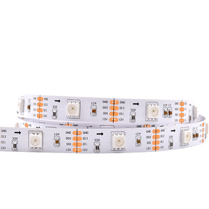 Arduino GS8208 30leds/m singolarmente controller Smart Strip luci RGB DC12V 5m Led pixel Strip