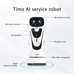 UWANT Autonomous Ai Greeter Künstliche Intelligenz Humanoid E-Commerce Home Robot Empfangs roboter - Product Image 6