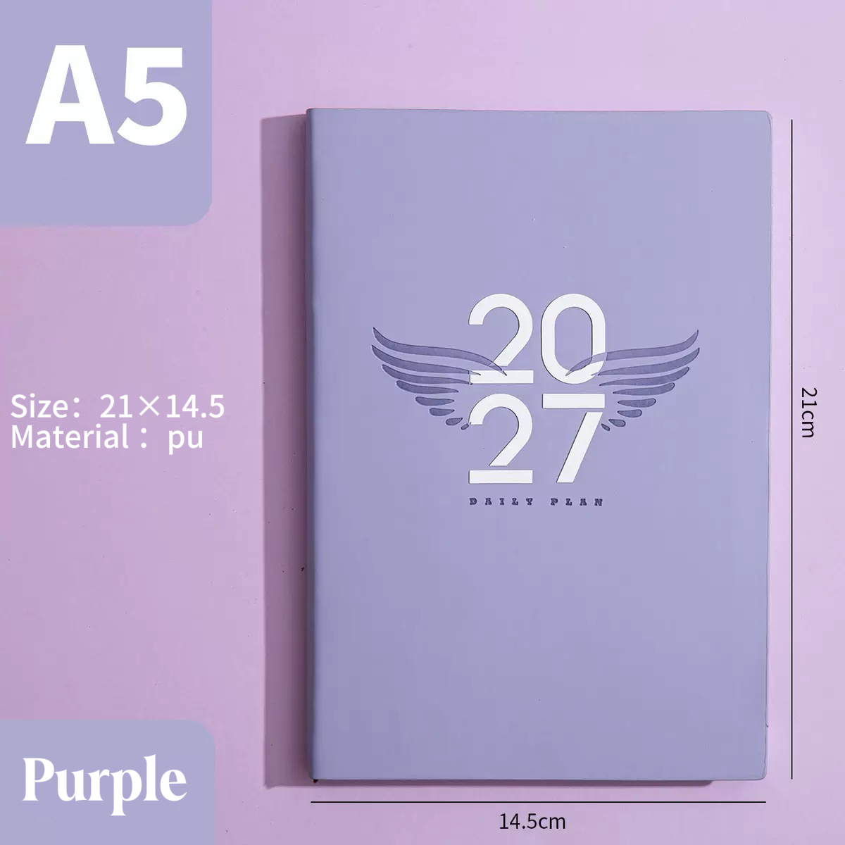 A5 violet