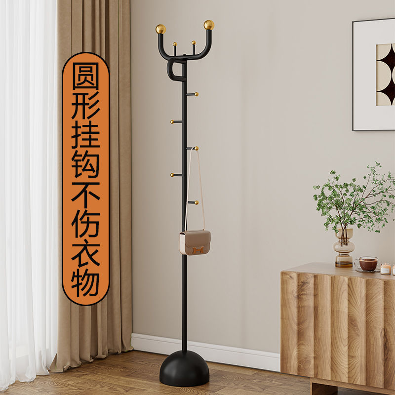 Black gold pole hook