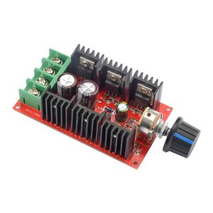 Spannungs regler 2000W 40A 9-50V DC Motor drehzahl regler PWM RC Lüfter Motor regler Regler Leistungs schalter - Product Image 4