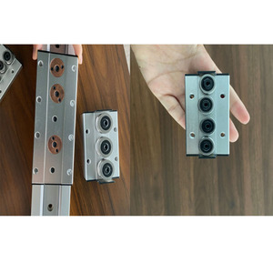 High Speed External Double Axis <strong>Rectangle</strong> Square Wheel <strong>Linear</strong> Guide <strong>Rail</strong> with Wheels Block SGR 10 SGB10-3 4 5UU - Product Image 4