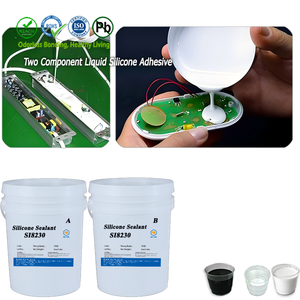 Two-component Thermally Conductive Insulating <strong>Low</strong> <strong>Viscosity</strong> Black <strong>Silicone</strong> Potting <strong>Sealant</strong> for Large Working Machines