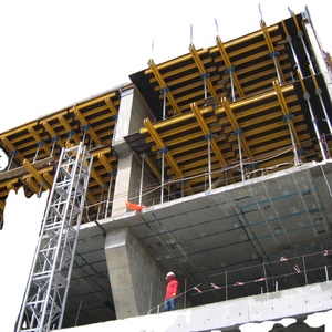 Material de construção da china anel da fabricação do anel-bloqueio escada e da torre da escada quadro de aço formtrabalho de mesa de plástico
