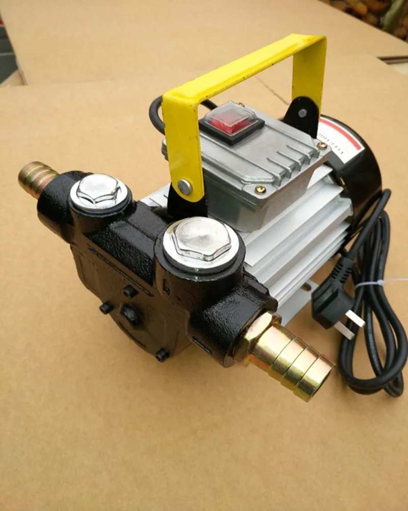 Pompa Minyak Roda Gigi Pompa Elektrik Industri, 220 Volt untuk Mentransfer Minyak dan Pelumas
