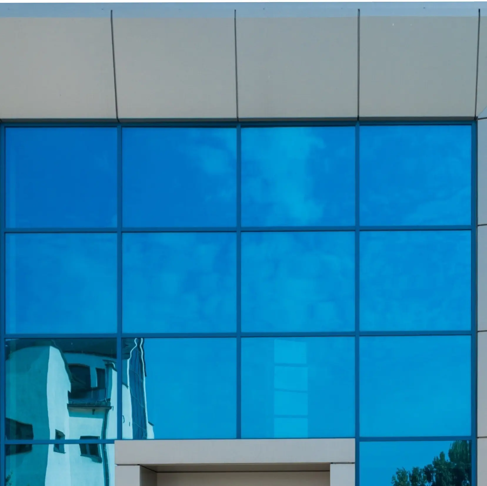 Panneau bleu Ford épais, Table de découpe de feuille bleu foncé, verre de couleur