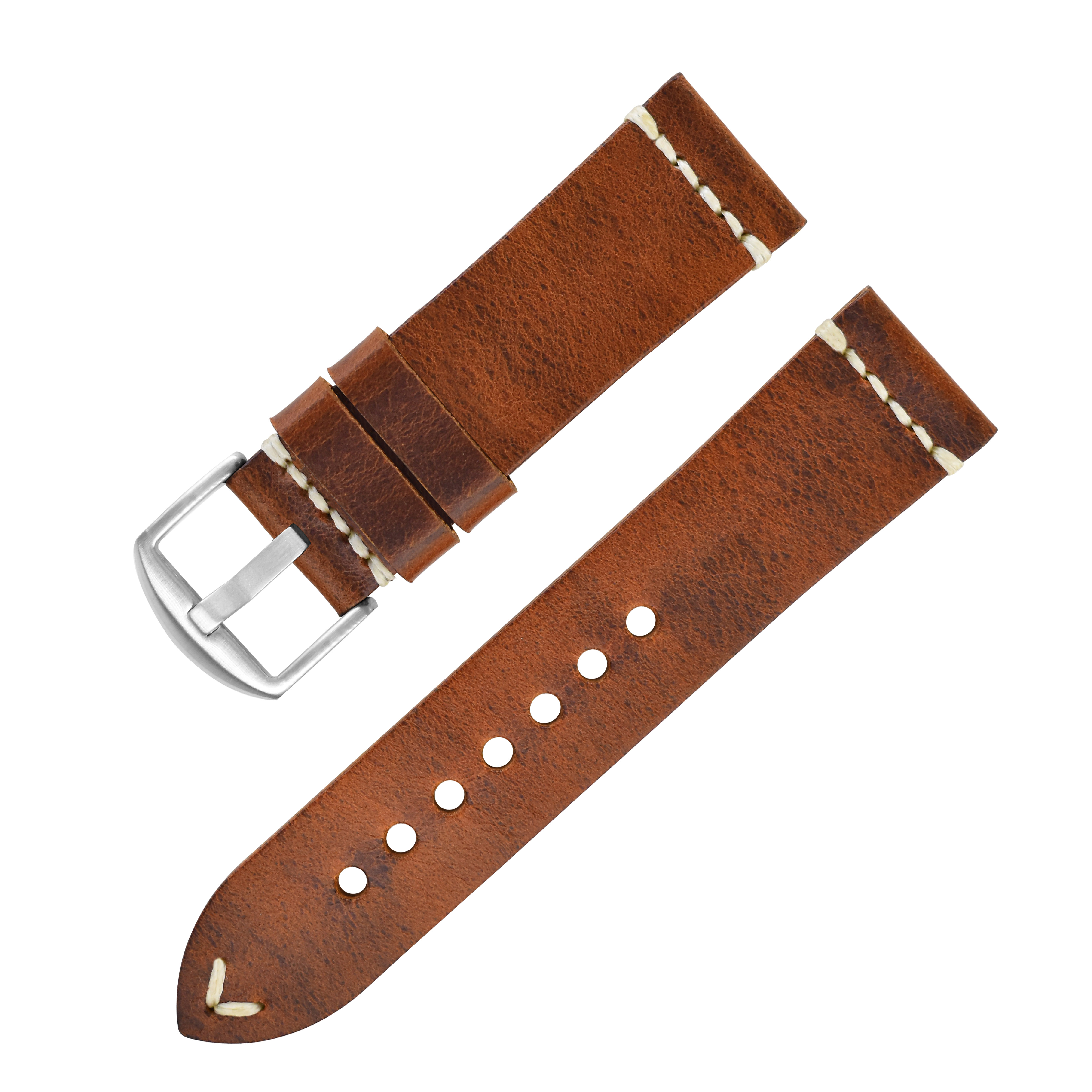 Yellow Brown-silver buckle K009S