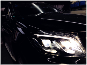 Yükseltme benz GLE X166 LED far far 2015-2018 mercedes benz ML sınıfı W166 kafa lambası kafa ışık 2012-2015