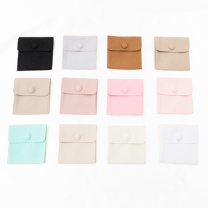 Wholesale Custom White Drawstring <strong>Pouches</strong> with Logo Printing Gift Packaging for Cosmetic and Jewelry Bag Container - Product Image 4