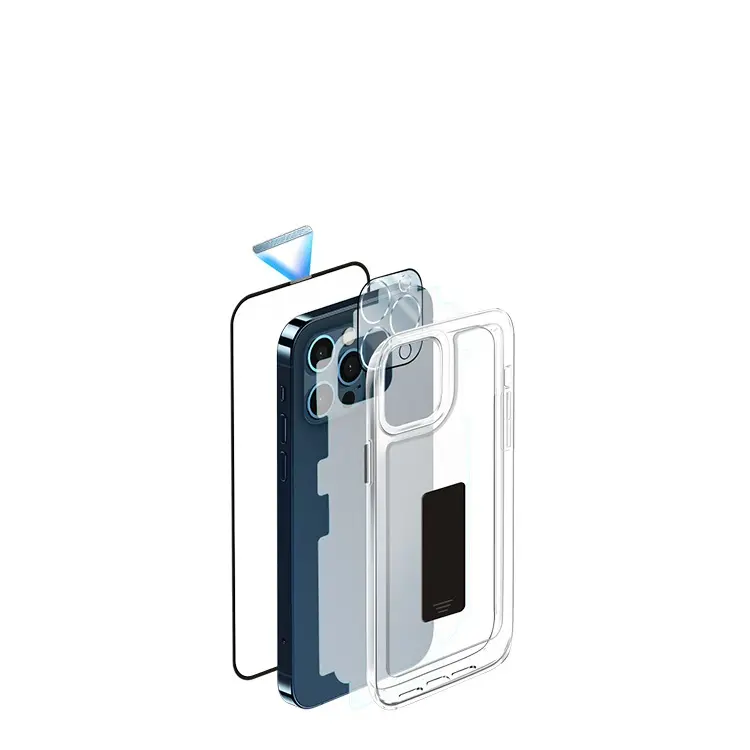 CAISLES nano explosión cubierta completa 8 en 1 Juego de protector de pantalla de teléfono para iPhone 13 13 pro Max 6 7 8x11 12 iPhone 15