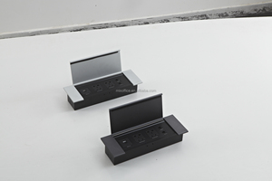 Caja de enchufe de conexión de alimentación y fecha multifunción montada en la mesa de oficina/toma de corriente de escritorio para muebles de oficina - Product Image 6