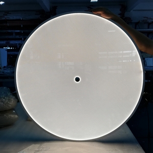 Yüksek kalite özelleştirilmiş kenar lazer süsleyen şeffaf plastik PMMA akrilik levha led optik levha LGP - Product Image 6