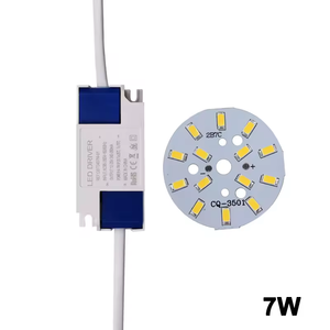 3W-24W SMD5730 ชิปไดโอดเปล่งแสง + เปลือกพลาสติก LED แหล่งจ่ายไฟสําหรับไฟเพดาน LED - Product Image 3