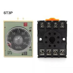ST3Pシリーズ電源オン遅延リレーST3P A-A/B/C/D/E/F/G (AC 380V 220V 110V DC 24V) 8ピンベースの電源オン遅延 - Product Image 4