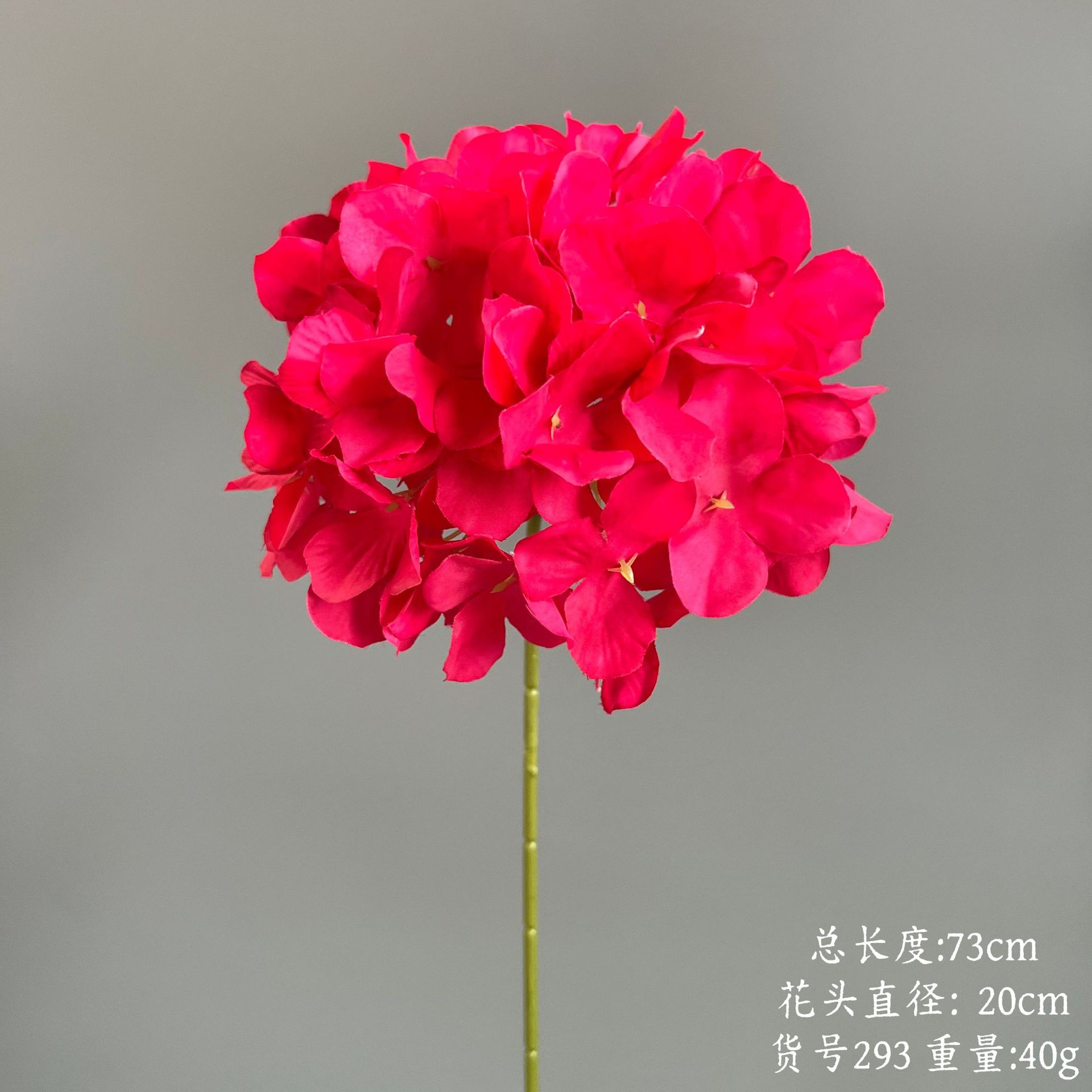 Article n° 293-54 hortensia à 54 pétales