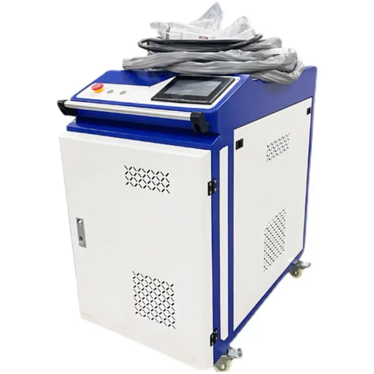 Máquina de limpieza continua de óxido de metal 1000W/1500W/2000W/3000W Limpiador láser de fibra Limpiador láser de eliminación de óxido