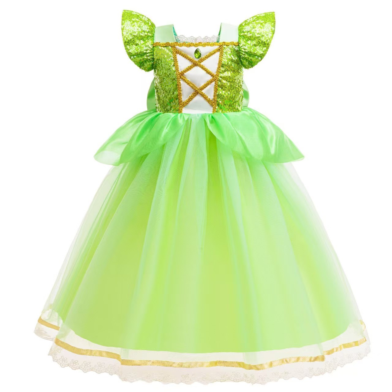 Robe verte AL058-W