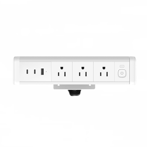 Escritorio Multi Outlets Power Conference Table Escritorio de oficina Mesa Clip Abrazadera Socket