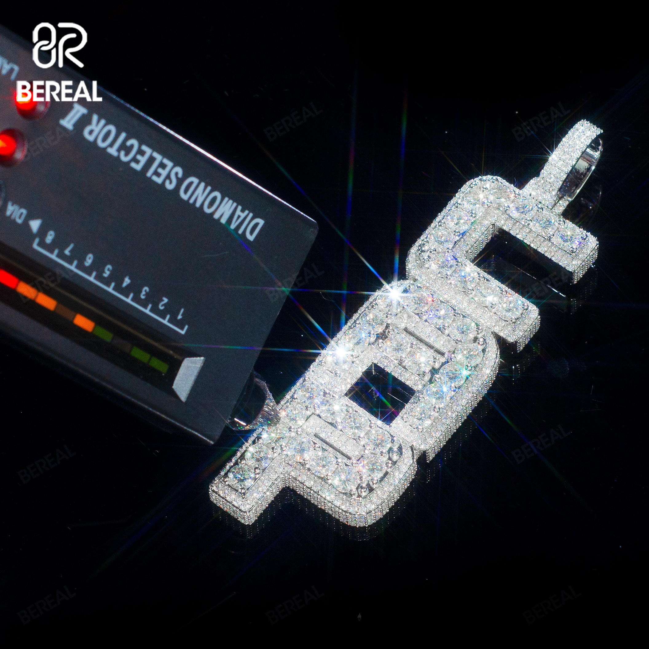 3inches Moissanite+S925