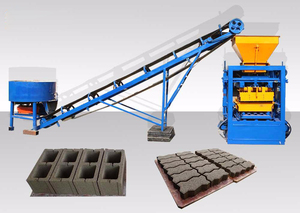 QT4-24 Semi-<strong>Automatic</strong> Small Manual <strong>Blocks</strong> <strong>Making</strong> <strong>Machine</strong> Efficient Brick Production Line Concrete Material Quality Bearing Price - Product Image 4
