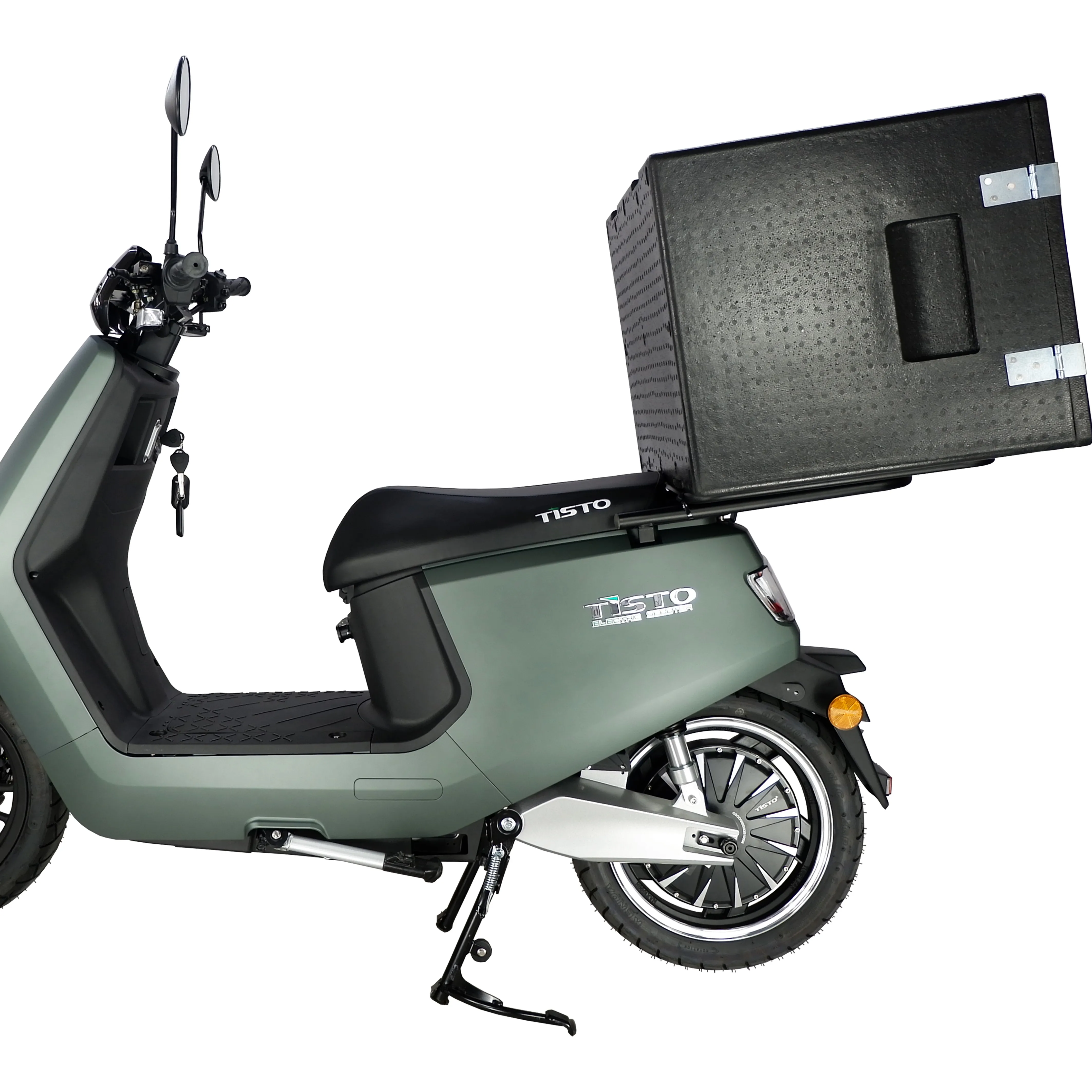 TiSTO terkenal di Eropa jalan hukum elektrik moped untuk dewasa kawat langsung sepeda motor 72v 3000w 2 tahun garansi