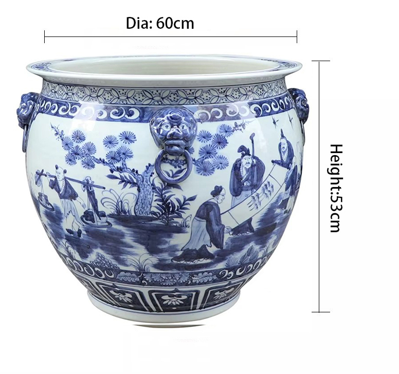 Blue and White A