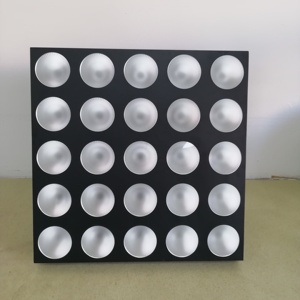 25 adet 9w RGB 3in1 LED DMX Matrix Panel AYDINLATMA 5x5 DJ ekipmanları için kör ışık - Product Image 2