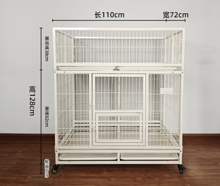 110 models milk-white single-door display stands