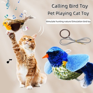 Gran oferta de juguetes para gatos, simulación de gatos, hierba gatera, pájaro chirriante, Juguetes Divertidos interactivos para pájaros, juguetes para gatos - Product Image 2