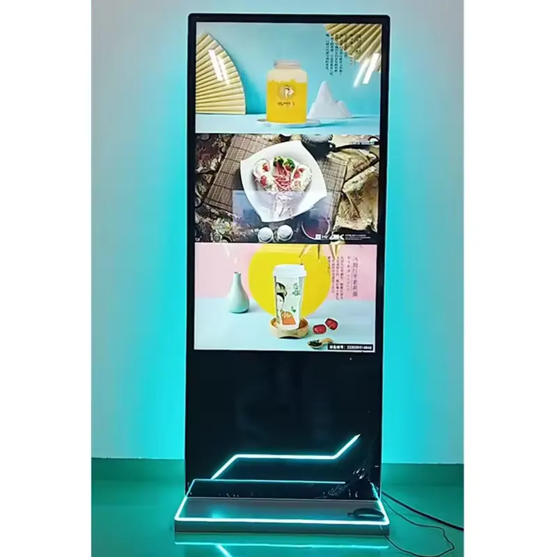 LCD Digital-Schilder und Anzeige HD Poster lcd-Kiosk 4k Indoor-Werbesplayer HD-Touchscreen-Kiosk