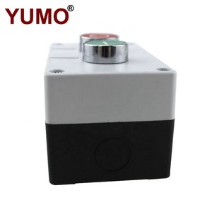 YUMO di alta qualità LAY5-BP213 rotante push button control box con 2 ritorno a molla push button - Product Image 2