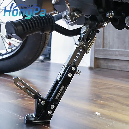 Modified Universal Motorcycle Foot Side Support Stand Adjustable Motorcycle Kickstand