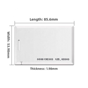 13.56mhz射频识别MIFARE ic卡防水2K 4K 8k频率门禁卡 - Product Image 3