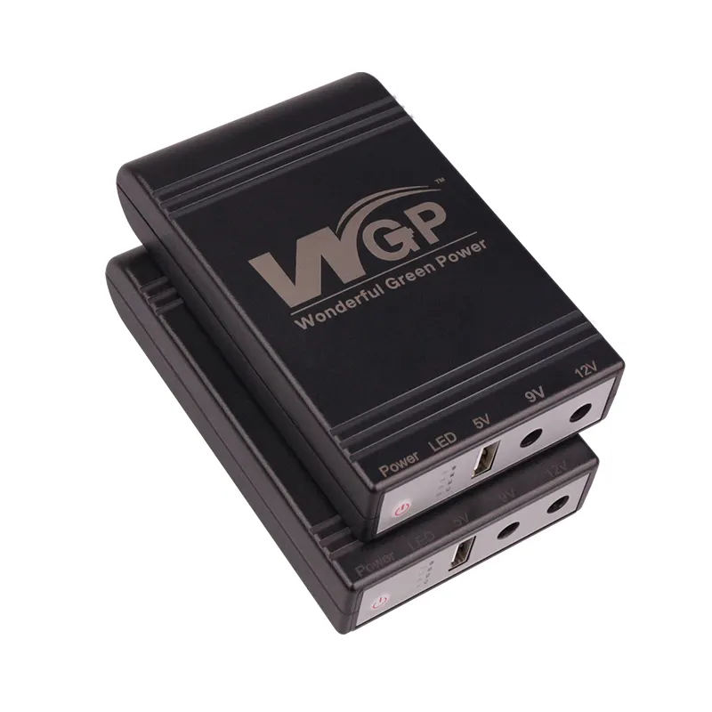WGP ODM OEM mini ups мульти выход DC 5V 9V 12V Мини UPS для камеры CCTV Модем WiFi Маршрутизатор UPS