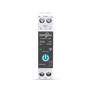 Función de medidor eléctrico TONGOU Tuya 1P Disyuntor inteligente Wifi inteligente para uso doméstico con multifunción - Product Image 4
