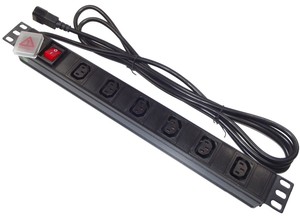 Yüksek kalite 6/8 yolları 19 <span class=keywords><strong>in</strong></span>ç PDU almanya tarzı pdu soket