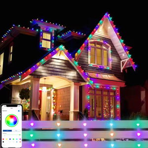 2025 tính năng mới ngoài trời không thấm nước giáng sinh ánh sáng IP68 RGB vĩnh viễn theo dõi <span class=keywords><strong>LED</strong></span> điểm ánh sáng vườn trang trí ánh sáng - Product Image 1