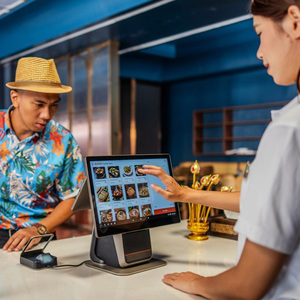 15,<span class=keywords><strong>6</strong></span> Zoll Android Windows System Kapazitiver Touchscreen Full HD Auflösung Wi-Fi <span class=keywords><strong>6</strong></span> POS-Kassensystem mit QR-Code und Kamera - Product Image 4