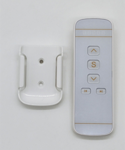 5-Tasten-Fernbedienung für elektrische Vorhänge RF 433,42 MHz mit automatischer Funktion und Rolling Code Learning mit festem Code - Product Image 5